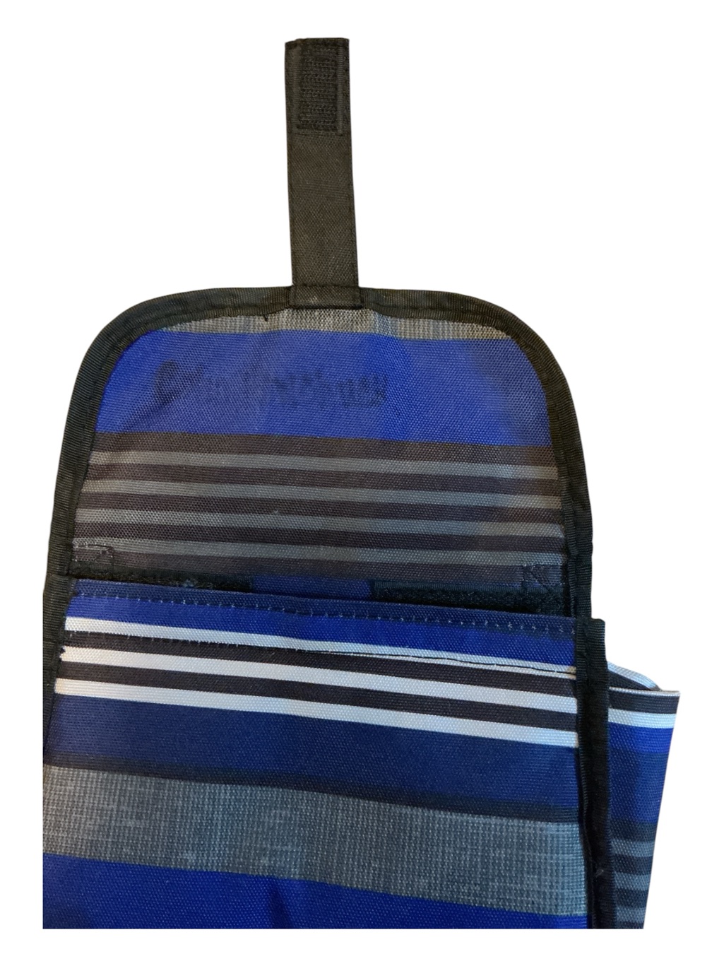 Blue And Black Striped Insulated Lunch Bag — image 6 of 8
